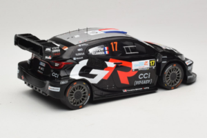 Toyota GR Yaris Rally1 #17 S. Ogier / V. Landais Rally Islas Canarias 2025 IXO 1:18 18RMC249B Metal — billede 2 af 6
