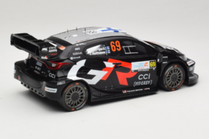 Toyota GR Yaris Rally1 #69 K. Rovanpera / J. Halttunen Rally Islas Canarias 2025 IXO 1:18 18RMC249A Metal — billede 2 af 6