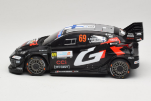 Toyota GR Yaris Rally1 #69 K. Rovanpera / J. Halttunen Rally Islas Canarias 2025 IXO 1:18 18RMC249A Metal — billede 3 af 6