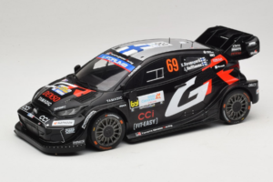 Toyota GR Yaris Rally1 #69 K. Rovanpera / J. Halttunen Rally Islas Canarias 2025 IXO 1:18 18RMC249A Metal