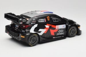 Toyota Yaris Rally1 WRC #17 S. Ogier / V. Landais Rally Croatia 2024 IXO 1:18 18RMC202 Metal — billede 2 af 6