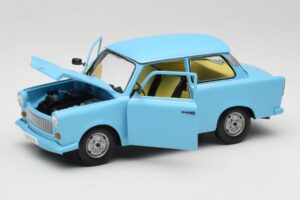 Trabant 601 Blå Sun Star 1:18 4290 Metal — billede 2 af 8