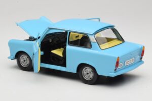 Trabant 601 Blå Sun Star 1:18 4290 Metal — billede 5 af 8