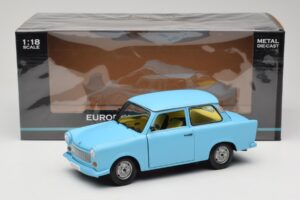 Trabant 601 Blå Sun Star 1:18 4290 Metal — billede 8 af 8