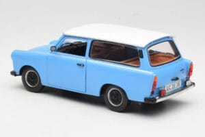 Trabant 601 Stationcar Blå Sun Star 1:18 4272 Metal — billede 7 af 8