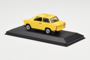 Trabant 601S Gul 1st EP Sample Minichamps 1:43 400014001 Metal — billede 3 af 4