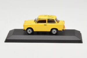 Trabant 601S Gul 1st EP Sample Minichamps 1:43 400014001 Metal