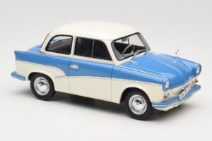 Trabant P50 Lyseblå Creme BoS Models 1:18 BOS035 Resin — billede 4 af 6