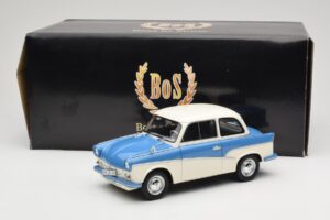 Trabant P50 Lyseblå Creme BoS Models 1:18 BOS035 Resin — billede 6 af 6