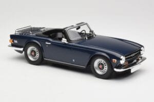 Triumph TR6 PI Mørkeblå Minichamps 1:18 155132032 Metal — billede 4 af 6