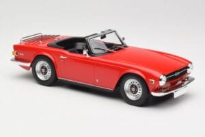 Triumph TR6 PI Rød Minichamps 1:18 155132031 Metal — billede 4 af 6