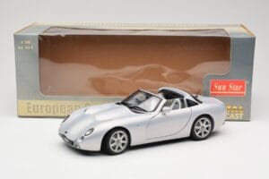 TVR Tuscan Mk2 Sølv Sun Star 1:18 4462 Metal — billede 8 af 8