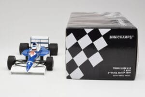 Tyrrell Ford 018 #4 J. Alesi 2nd Place USA GP 1990 Minichamps 1:18 110900004 Metal — billede 6 af 6