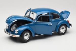 Volkswagen 1200 Blå Minichamps 1:18 150057104 Metal — billede 2 af 8