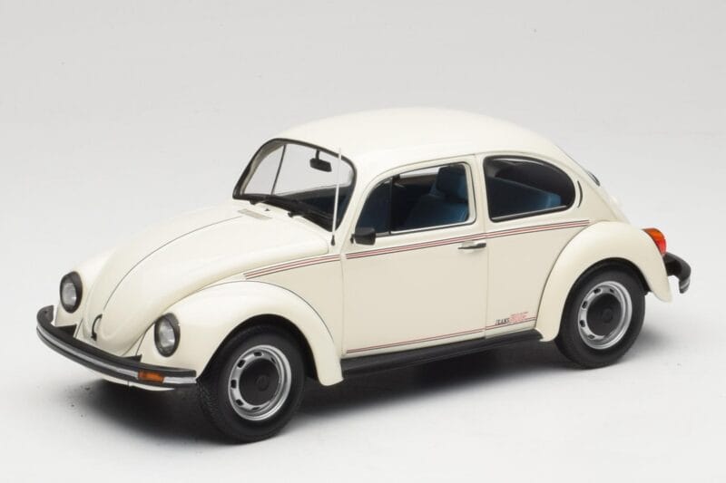 Volkswagen 1200 Jeans Bug Hvid Minichamps 1:18 150057101 Metal