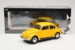 Volkswagen Beetle 1200 Gul Minichamps 1:18 150057106 Metal — billede 8 af 8