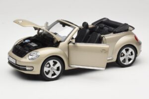 Volkswagen Beetle A5 Cabriolet Grå Kyosho 1:18 5C3099302P7W Metal — billede 2 af 8
