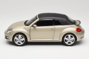 Volkswagen Beetle A5 Cabriolet Grå Kyosho 1:18 5C3099302P7W Metal — billede 4 af 8