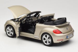 Volkswagen Beetle A5 Cabriolet Grå Kyosho 1:18 5C3099302P7W Metal — billede 5 af 8
