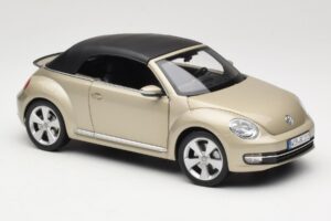 Volkswagen Beetle A5 Cabriolet Grå Kyosho 1:18 5C3099302P7W Metal — billede 6 af 8