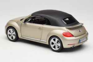 Volkswagen Beetle A5 Cabriolet Grå Kyosho 1:18 5C3099302P7W Metal — billede 7 af 8