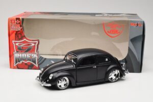 Volkswagen Beetle Type 1 Sort Maisto 1:18 31018 Metal — billede 8 af 8