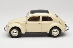 Volkswagen Beetle Type 1 Classic Hvid Welly 1:18 18040W Metal — billede 4 af 8