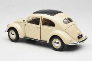 Volkswagen Beetle Type 1 Classic Hvid Welly 1:18 18040W Metal — billede 7 af 8