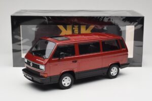 Volkswagen Bus T3 Multivan Magnum Mars Red Metallic KK-Scale 1:18 KKDC180991 Metal — billede 6 af 6