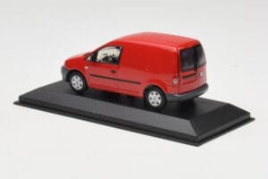 Volkswagen Caddy 2K Rød Minichamps 1:43 CADDY008 Metal — billede 3 af 4