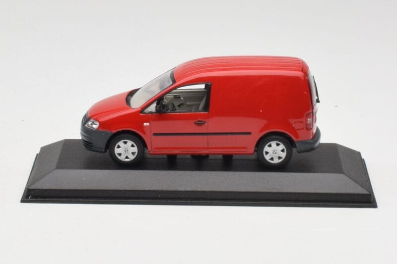 Volkswagen Caddy 2K Rød Minichamps 1:43 CADDY008 Metal