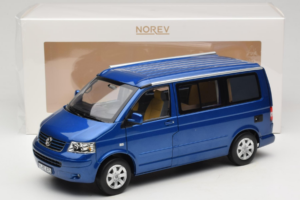 Volkswagen California T4 Ravenna Blue Metallic Norev 1:18 188607 Metal — billede 8 af 8