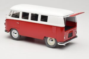 Volkswagen Combi T1 Rød & Hvid Solido 1:18 8031 Metal — billede 5 af 8