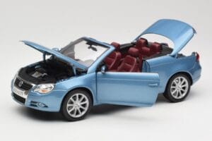 Volkswagen Eos Blå Norev 1:18 188422 Metal — billede 2 af 8