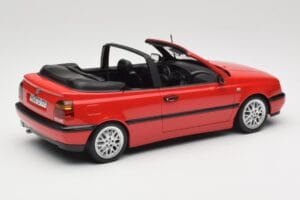Volkswagen Golf Cabriolet Mk3 Rød Norev 1:18 188433 Metal — billede 2 af 6
