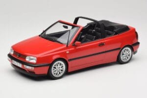 Volkswagen Golf Cabriolet Mk3 Rød Norev 1:18 188433 Metal