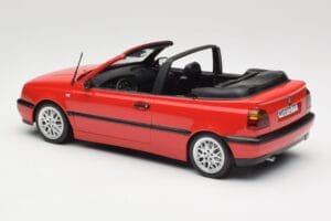 Volkswagen Golf Cabriolet Mk3 Rød Norev 1:18 188433 Metal — billede 5 af 6