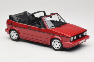 Volkswagen Golf Mk1 Cabriolet Rød Norev 1:18 188626 Metal — billede 4 af 6