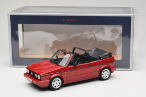 Volkswagen Golf Mk1 Cabriolet Rød Norev 1:18 188626 Metal — billede 6 af 6