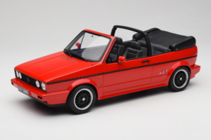 Volkswagen Golf Mk1 Cabriolet Sportline Rød Otto 1:12 G095 Resin