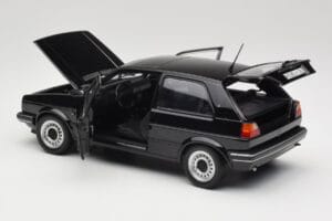Volkswagen Golf CL Mk2 Sort Norev 1:18 188554 Metal — billede 5 af 8