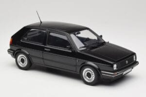 Volkswagen Golf CL Mk2 Sort Norev 1:18 188554 Metal — billede 6 af 8
