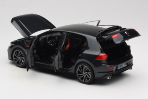 Volkswagen Golf GTI Mk8 Sort Metallic Norev 1:18 188591 Metal — billede 5 af 8