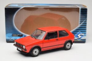 Volkswagen Golf GTI Mk1 Rød Solido 1:18 8166 Metal — billede 8 af 8