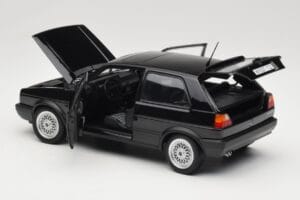 Volkswagen Golf GTI Mk2 Sort Norev 1:18 188444 Metal — billede 5 af 8