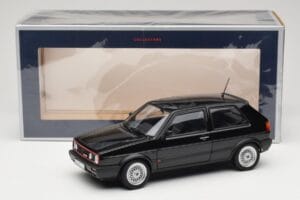 Volkswagen Golf GTI Mk2 Sort Norev 1:18 188444 Metal — billede 8 af 8