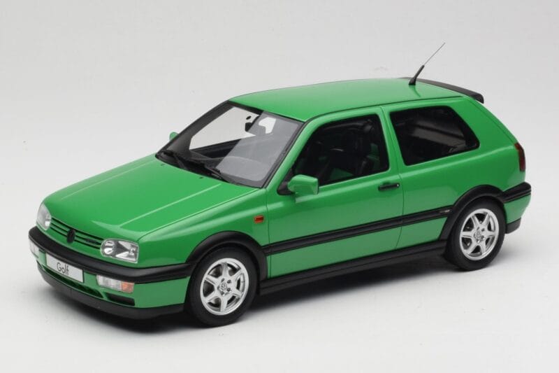 Volkswagen Golf GTI Mk3 Color Concept Grøn Otto 1:18 OT1187 Resin