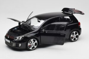 Volkswagen Golf GTI Mk6 Sort Norev 1:18 188502 Metal — billede 2 af 8