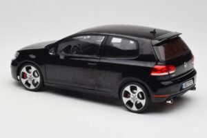 Volkswagen Golf GTI Mk6 Sort Norev 1:18 188502 Metal — billede 7 af 8