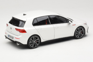 Volkswagen Golf GTI Mk8 White Metallic Norev 1:18 188593 Metal — billede 3 af 8